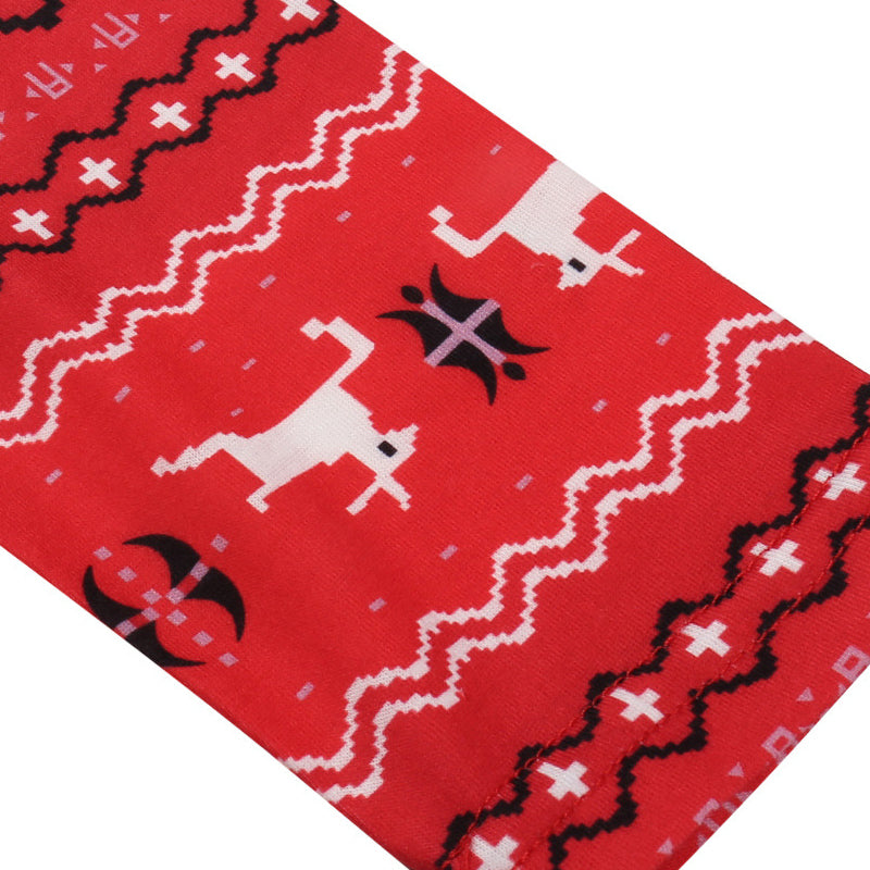 Christmas Print Bottoming Shirt