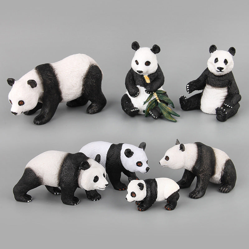 Simulated Panda Decorative Toy