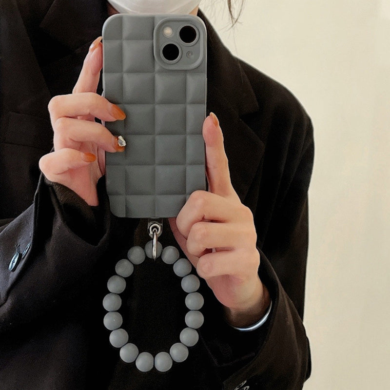 Frosted Pearl Bracelet Case for iPhone