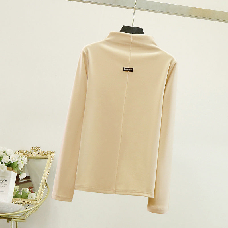 Thickened Double-sided Half turtleneck Sweater