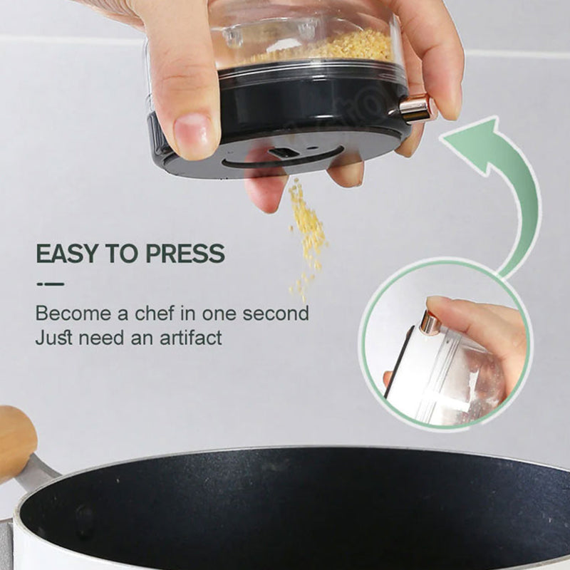 Magnetic Wall-mounted Seasoning Jar