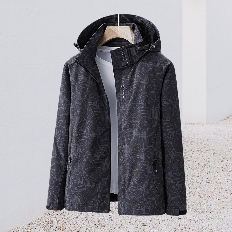 Down Stand Collar Cotton Jacket