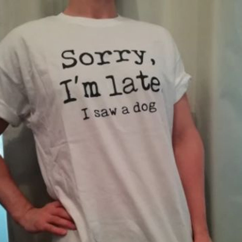 Letter Print T-shirt