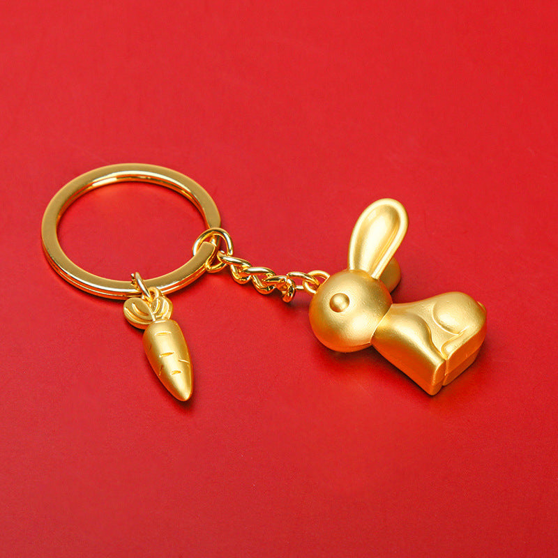 Carrot Rabbit Keychain