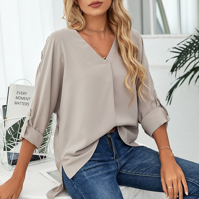 V-neck Loose Stylish Shirt