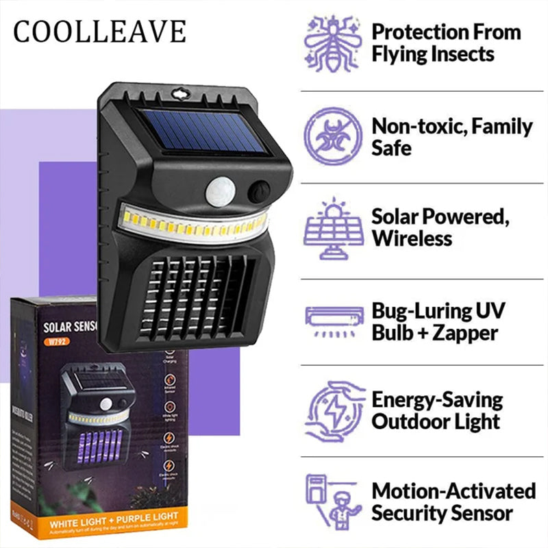 Solar Anti-mosquito Wall Lamp