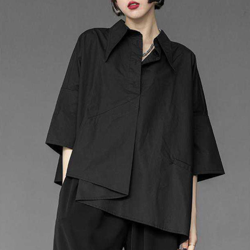 Summer Loose Irregular Shirt