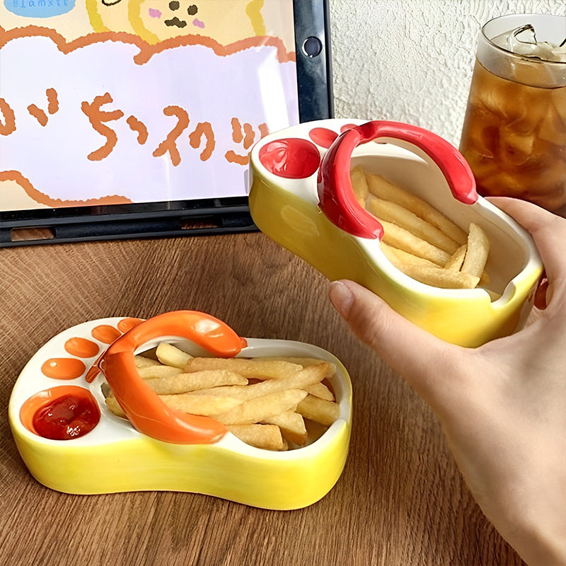 Funny Fries Plate/Ashtray