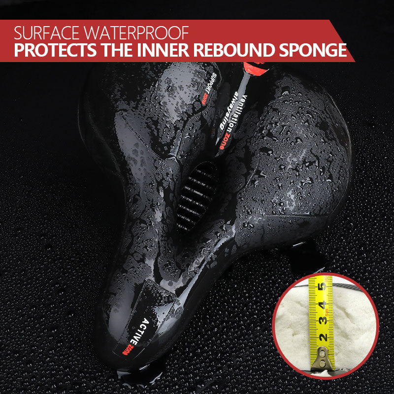 New Air Guide Groove Bicycle Seat Cushion