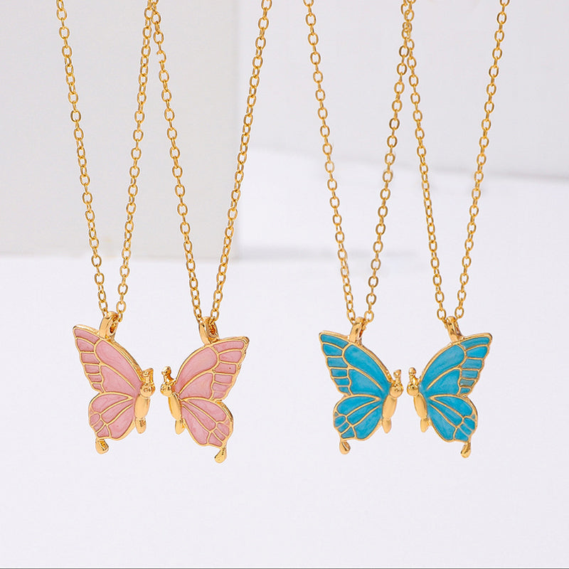 Colorful Butterfly Necklace