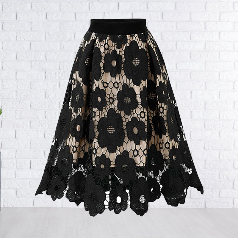 European Style Lace Skirt