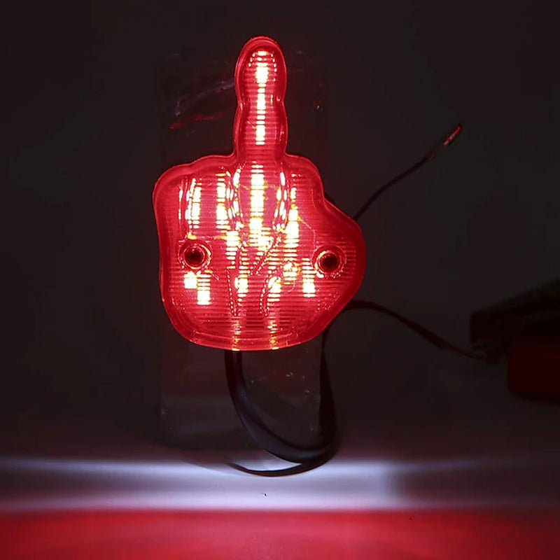 Middle Finger Rear Light