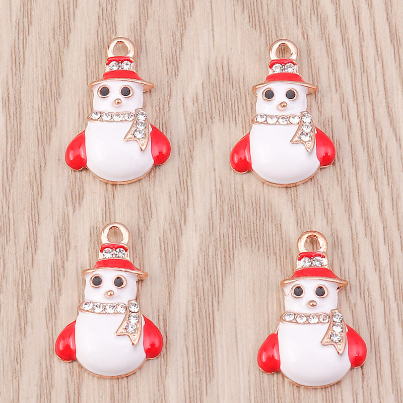 Christmas Snowman Snowflake Decoration Pendant