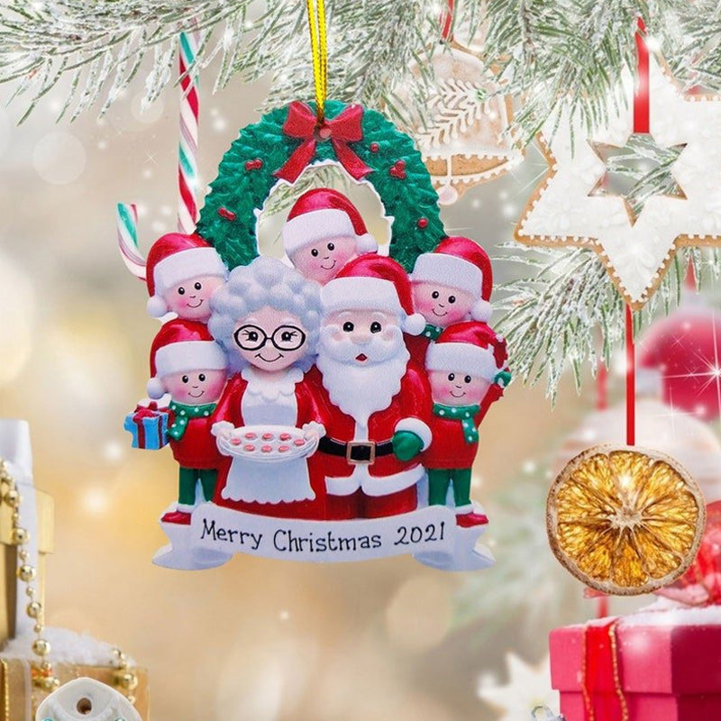 Christmas Ornaments Doll 6 Personalized Names and Text