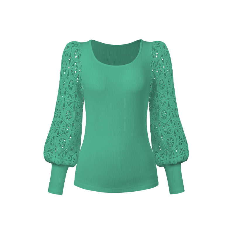 Lace Long Sleeve T-Shirt