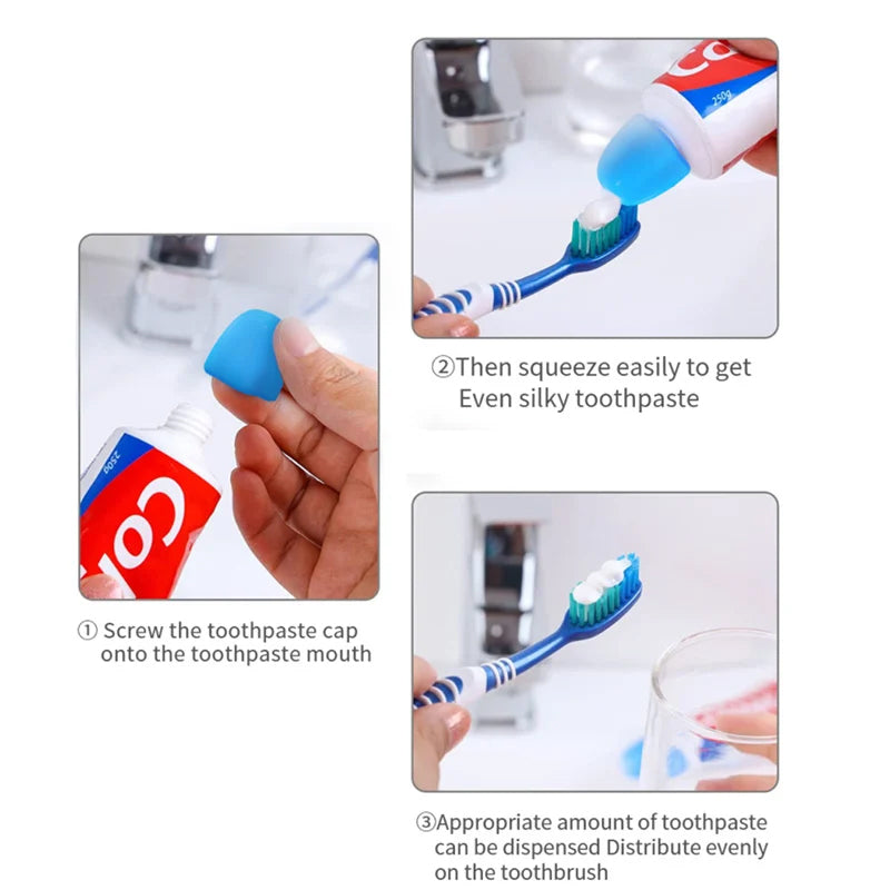 Creative  Funny Toothpaste Squeezer Toothpaste Cap