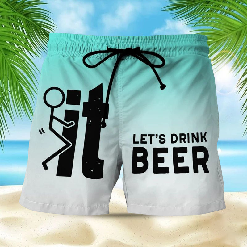 Men's Hawaii Beach Shorts