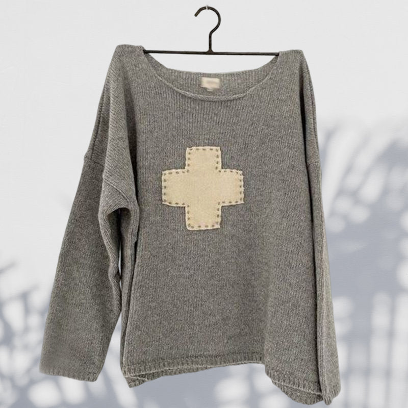 Casual Printed Long Sleeve Crewneck T-Shirt