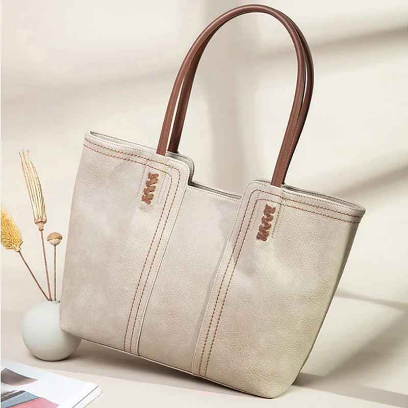 Quality Leather Simple and Versatile Shoulder Bag