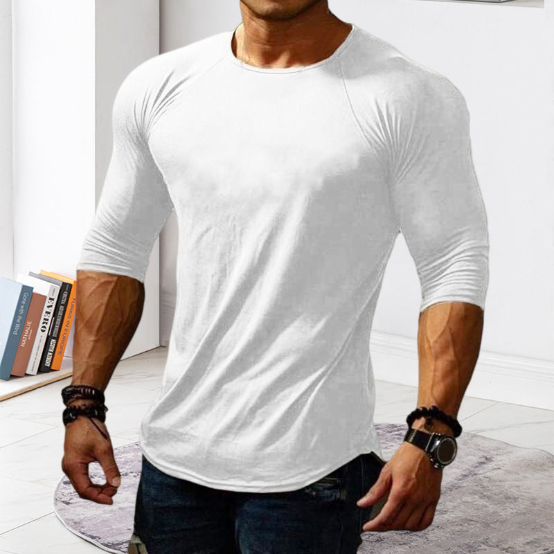 Men's Patchwork Bottom Shirt