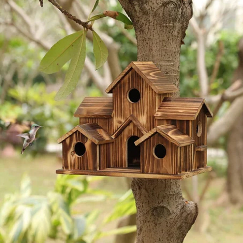 Natural Bird House for Backyard