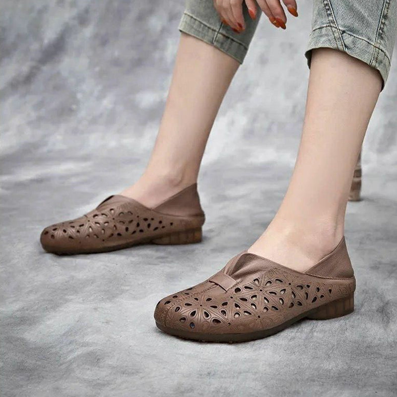 Cutout Breathable Mom Sandals