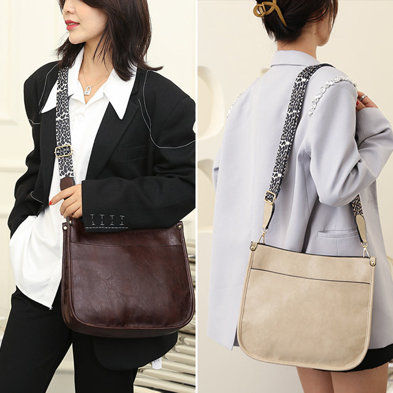 Leopard Print Crossbody Bag