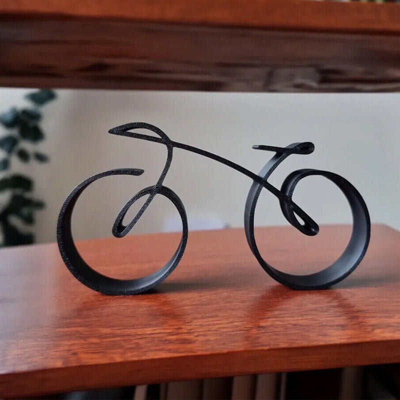 Metal Bicycle Ornament