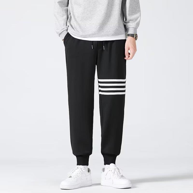 Striped Harem Track Pants