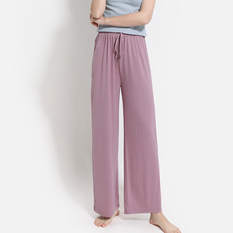 Modal Wide Leg Pants