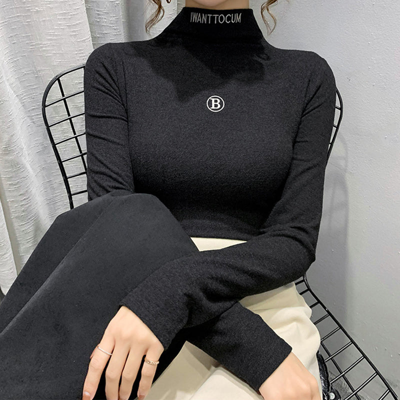 Half Turtleneck T-Shirt