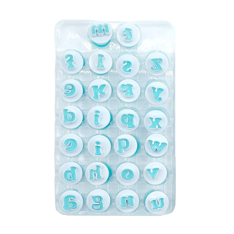 Alphabet Fondant Plunger Cutter