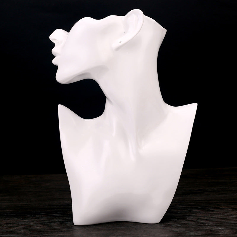 Modern Resin sculpture neck Decoration