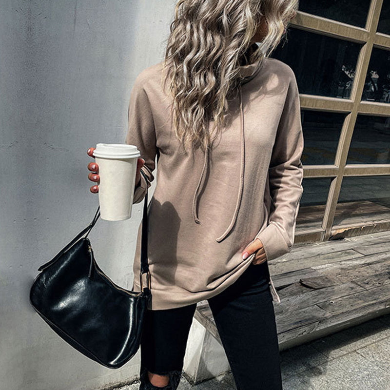 Pile Neck Sweatshirt