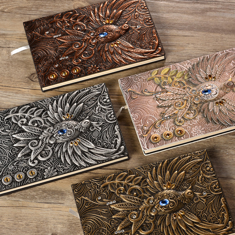 3D Phoenix Relief Notebook