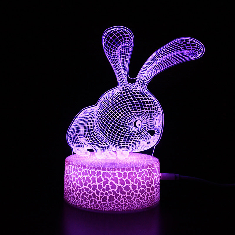 Multi-style Remote Control Color Dinosaur LED Night Light