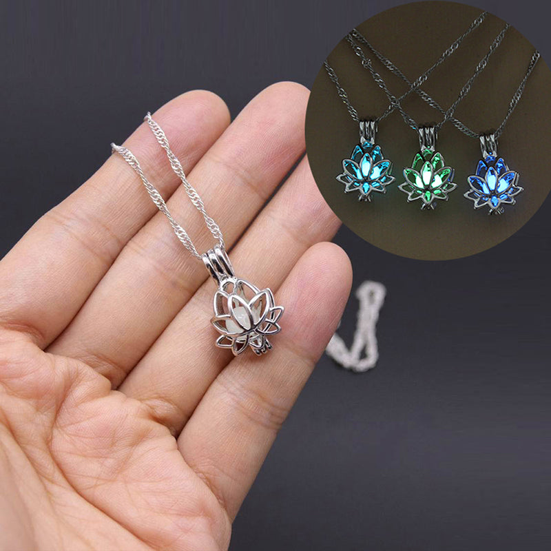 Elegant Lotus Flower Necklace