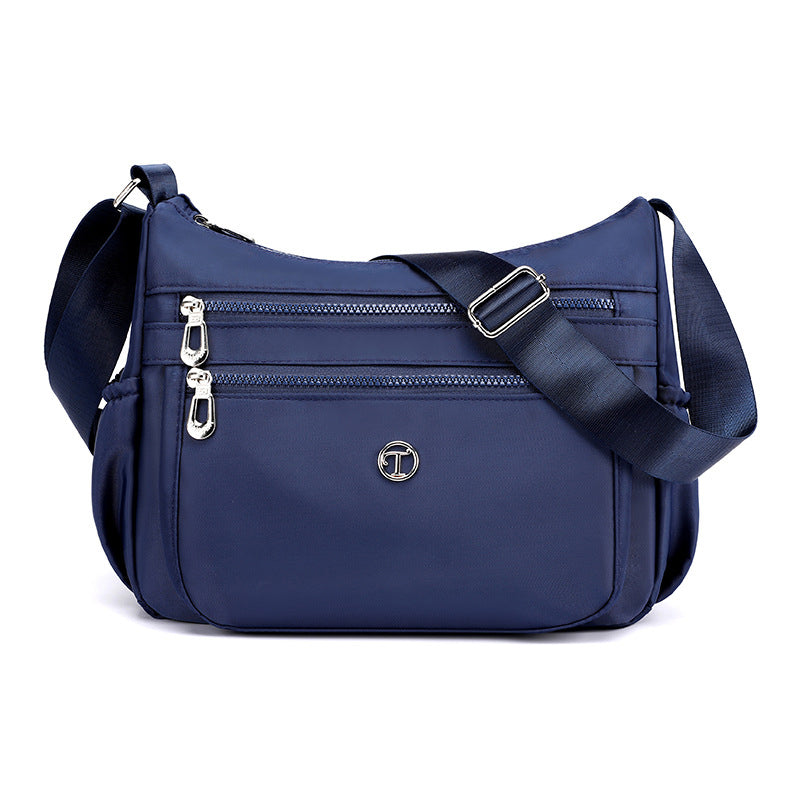 Oxford Cloth Crossbody Shoulder Bag