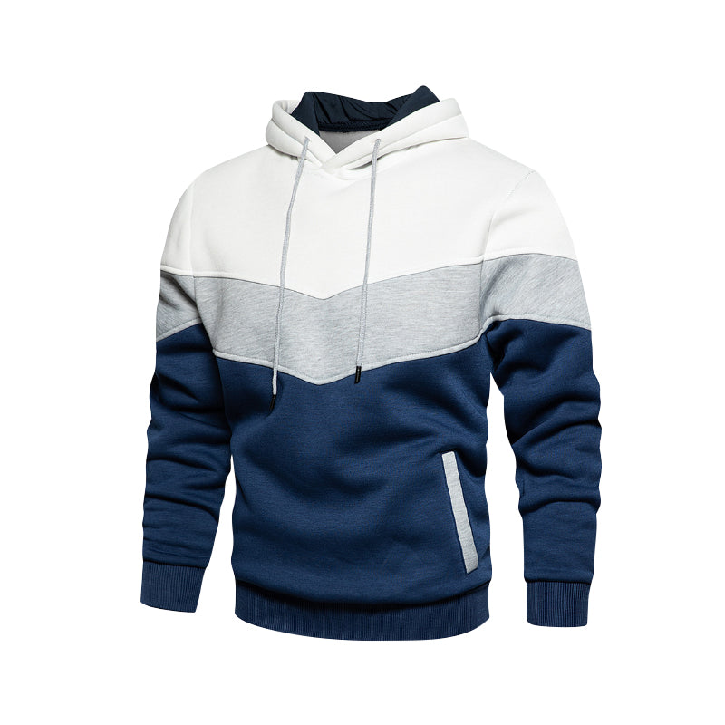 Men's Colorblock Fashion Fleece Sweatshirt