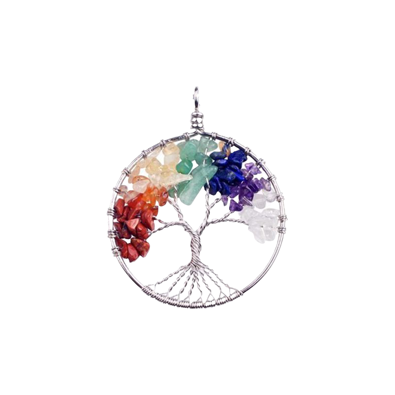 Crystal Tree of Life Pendant