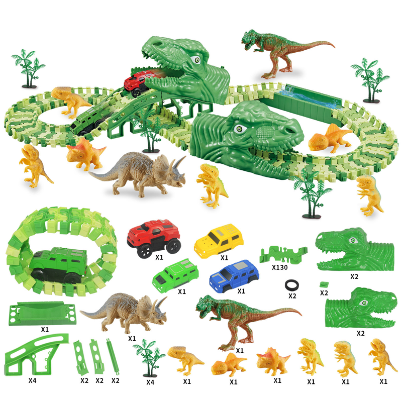 Dinosaur Track Set Toy