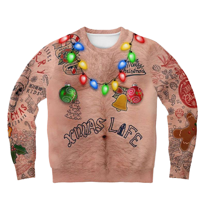 Halloween Skull Crew Neck Sweatshirt