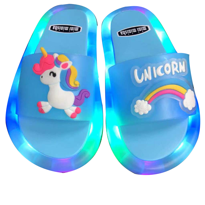 LED Happy Slippers For Children