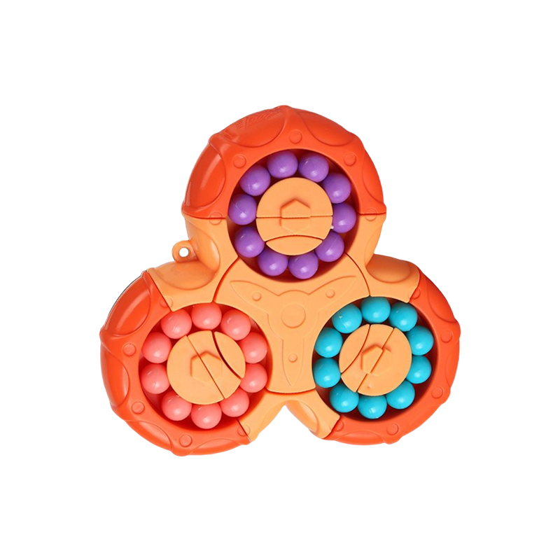 Puzzle Rotating Magic Beans Rubik's Cube Spinning Top