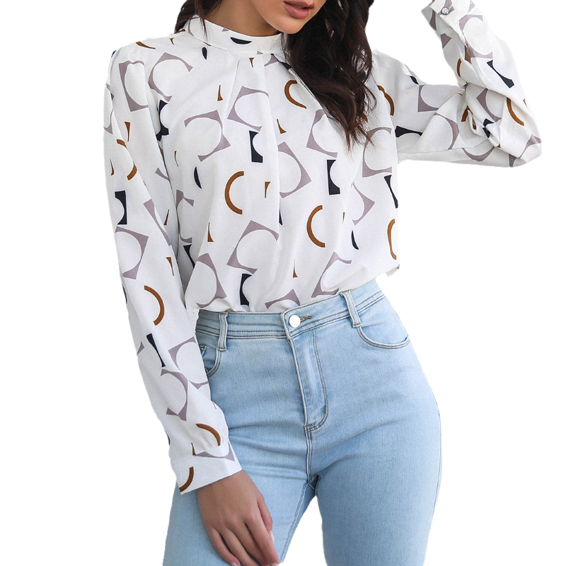 Long Sleeve Printed Shirt