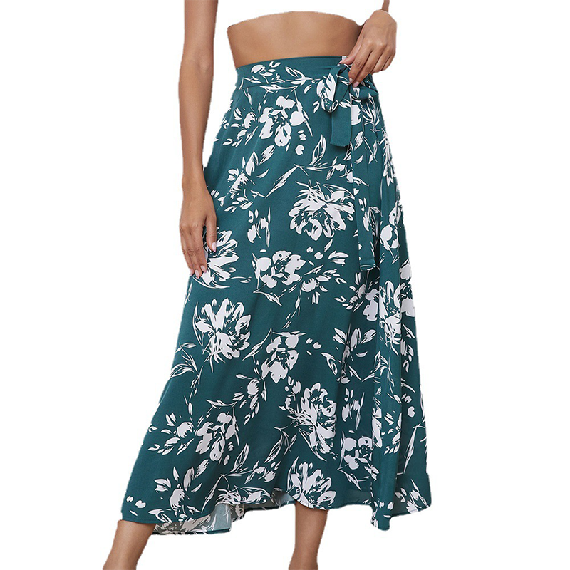 Floral Chiffon Skirt