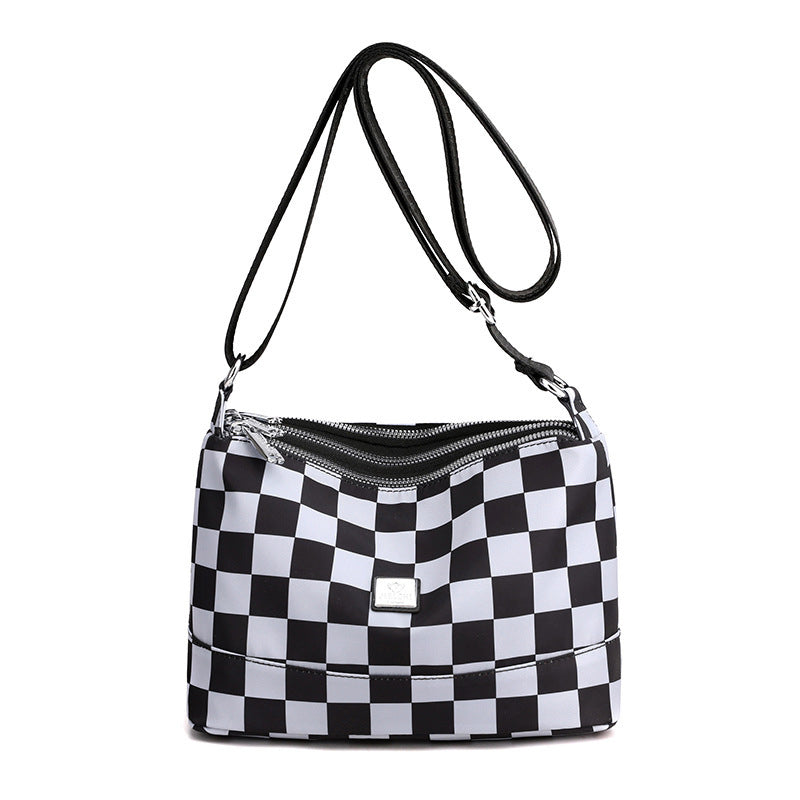 Fashion Plaid Shoulder Bag