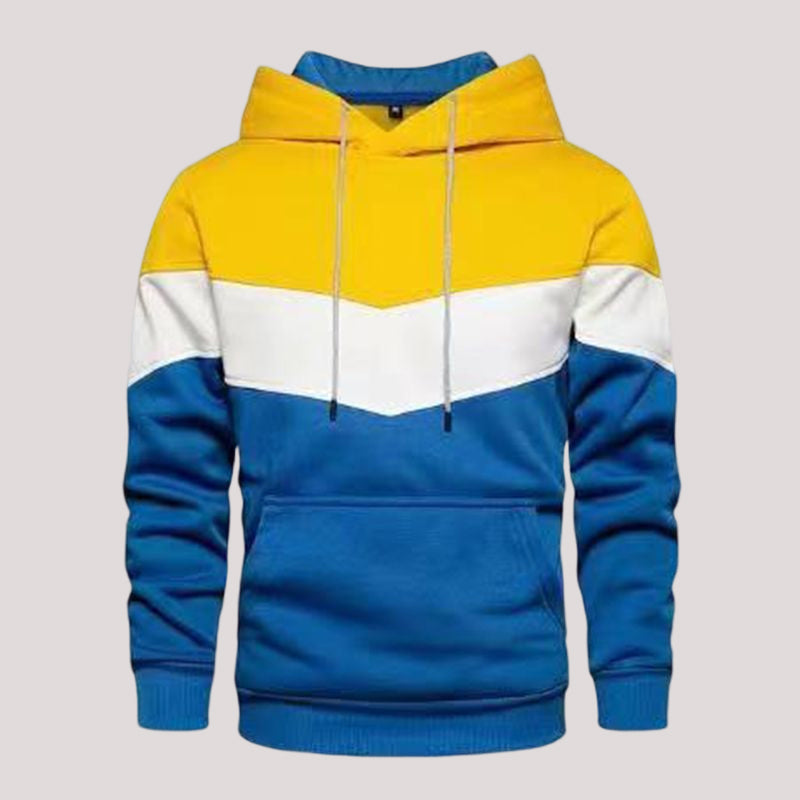 Hooded Colorblock Sweatshirt