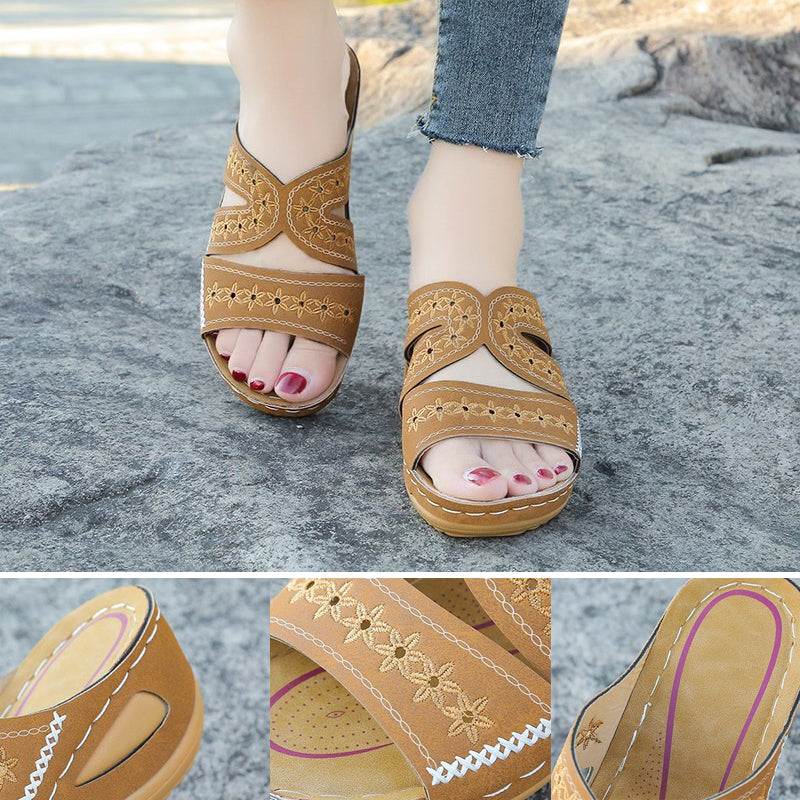Premium Thick Platform Large Size Slipper Sandals