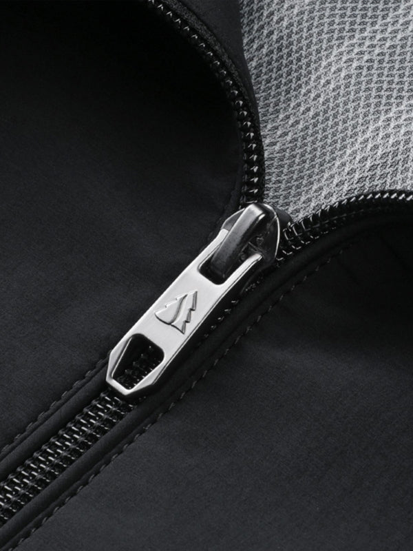 Detachable Hooded Track Jacket